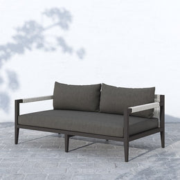 Sherwood Outdoor Sofa-63"-Bronze/Char