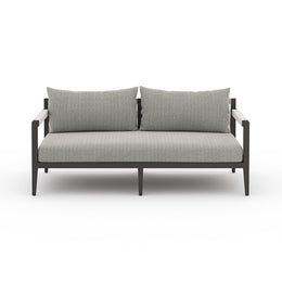 Sherwood Outdoor Sofa-63"-Bronze/Ash