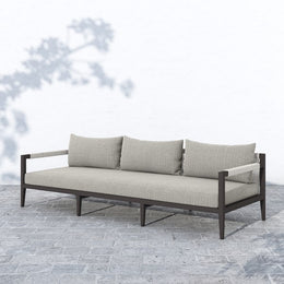 Sherwood Outdoor Sofa-93"-Bronze/Ash