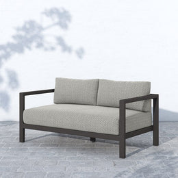 Sonoma Outdoor Sofa-60"-Bronze/Faye Ash by Four Hands