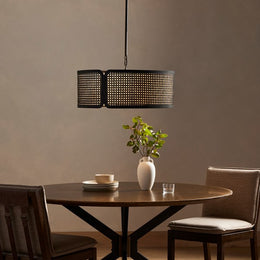 Fredrick Chandelier-Textured Black