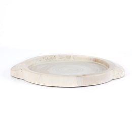 Tadeo Round Tray-Ivory