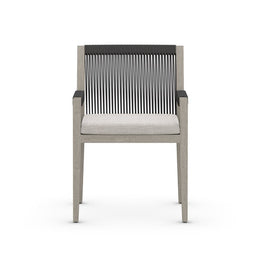 Sherwood Dining Armchair-Grey/Stone Grey