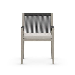 Sherwood Dining Armchair-Grey/Stone Grey by Four Hands