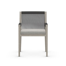 Sherwood Dining Armchair-Grey/Faye Ash by Four Hands