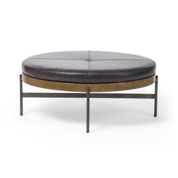 Edwyn Large Ottoman-Sonoma Black