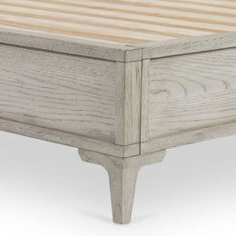 Viggo Bed-Vintage White Oak-Queen by Four Hands