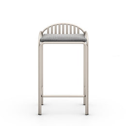 Cassian Outdoor Stool-Faye Ash-Counter by Four Hands