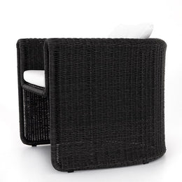 Tucson Woven Outdoor Chair-Coal