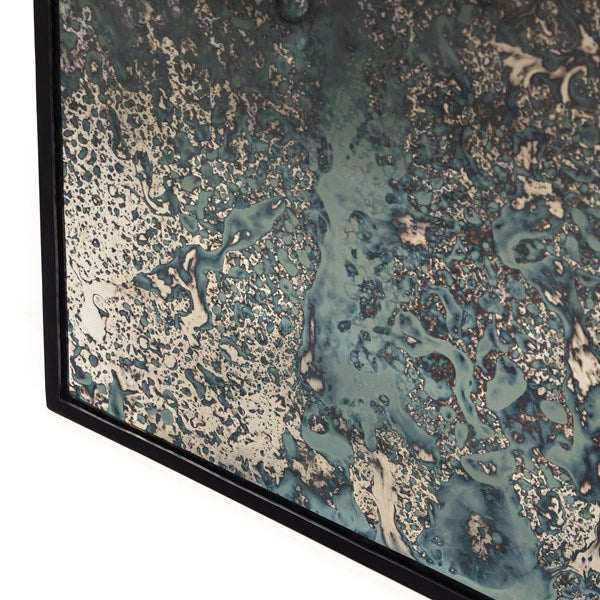 Acid Wash Floor Mirror-Iron Matte Black by Four Hands