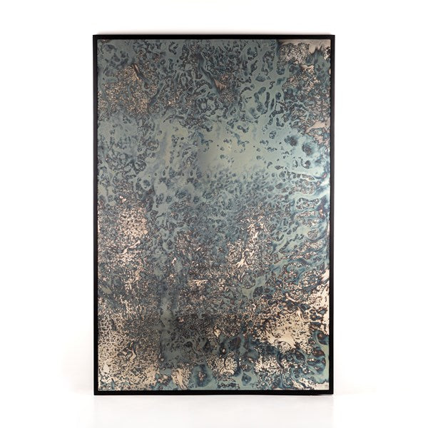 Acid Wash Floor Mirror-Iron Matte Black by Four Hands