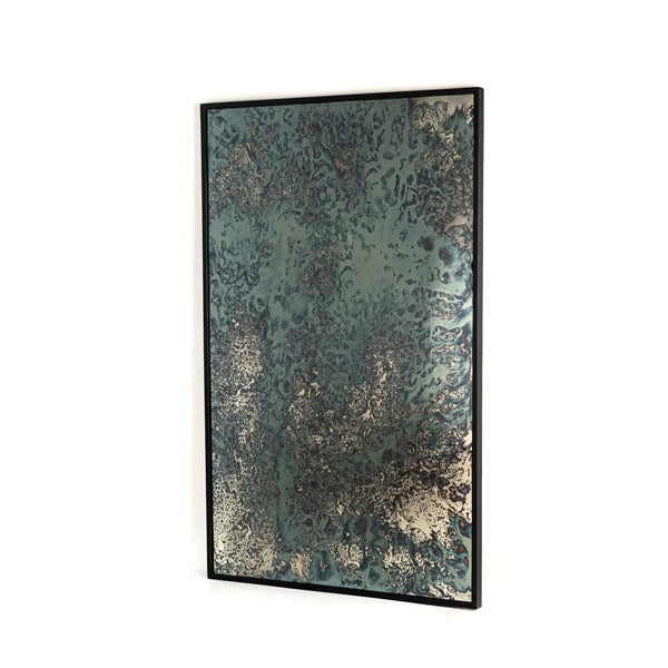 Acid Wash Floor Mirror-Iron Matte Black by Four Hands