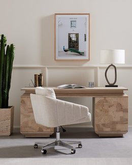 Winona Desk Chair-Dover Crescent by Four Hands