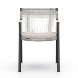 Shuman Outdoor Dining Chair-Stone Grey by Four Hands