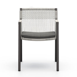 Shuman Outdoor Dining Chair-Charcoal by Four Hands