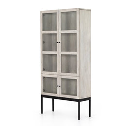 Mundi Cabinet-Vintage White Oak