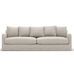 Dade Outdoor Sofa-90"-Stone Grey