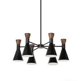 Walt Chandelier-Powder Coated Black