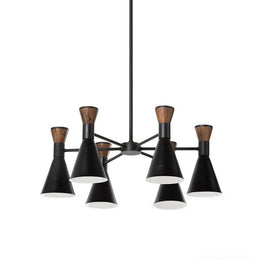 Walt Chandelier-Powder Coated Black by Four Hands