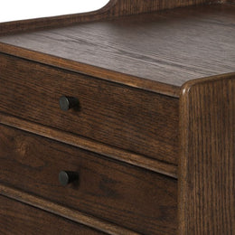Moreau Tall File Cabinet - Dark Toasted Oak by Four Hands