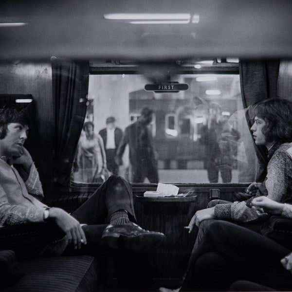 McCartney & Jagger By Getty Images, 40x30