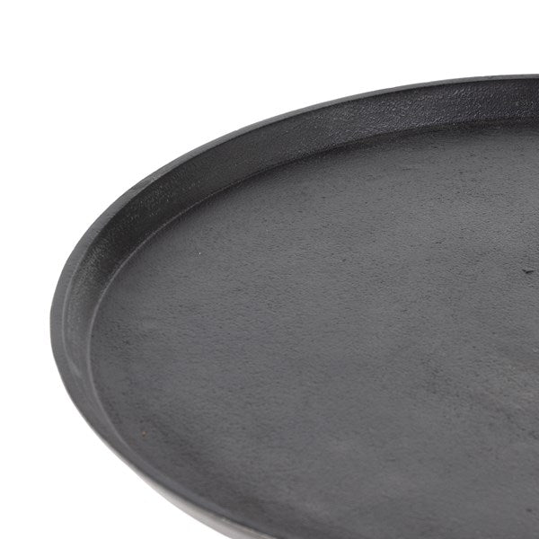 Cronos End Table-River Grey Marble