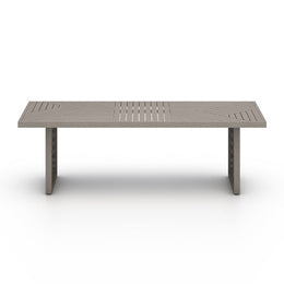 Avalon Outdoor Dining Table-96"-Grey