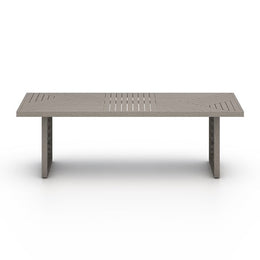 Avalon Outdoor Dining Table-96"-Grey by Four Hands