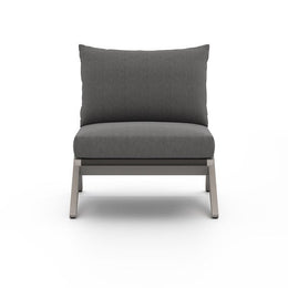 Virgil Outdoor Chair-Weathered Grey-Fsc, Charcoal by Four Hands