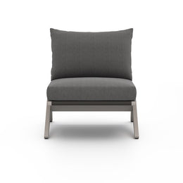 Virgil Outdoor Chair-Weathered Grey-Fsc, Charcoal