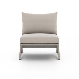 Virgil Outdoor Chair-Weathered Grey-Fsc, Stone Grey by Four Hands