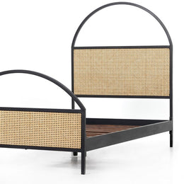 Natalia Bed-Natural Circle Cane-Twin