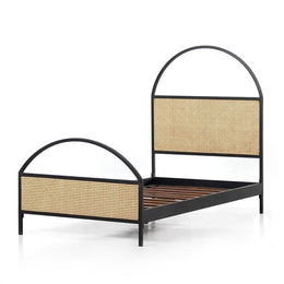 Natalia Bed-Natural Circle Cane-Twin by Four Hands