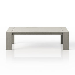 Monterey Outdoor Coffee Table - 55" - Weathered Grey