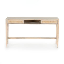 Clarita Modular Desk-White Wash Mango by Four Hands