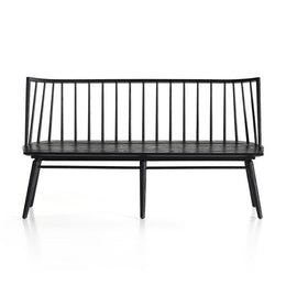Lewis Dining Bench-Black Oak by Four Hands