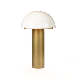 Seta Table Lamp-Light Antique Brass by Four Hands