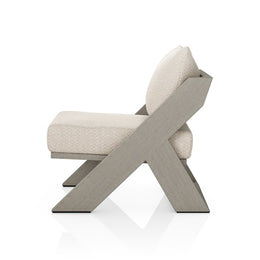 Hagen Outdoor Chair - Weathered Grey