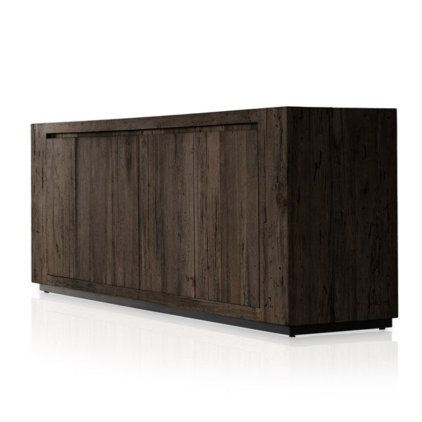 Abaso Sideboard - Ebony Rustic Wormwood Oak by Four Hands