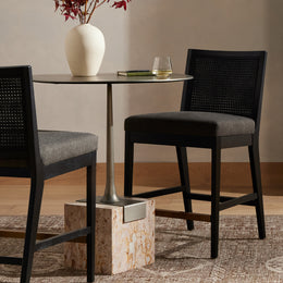 Antonia Armless Dining Stool by Four Hands