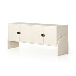 Cressida Sideboard-Ivory Painted Linen by Four Hands