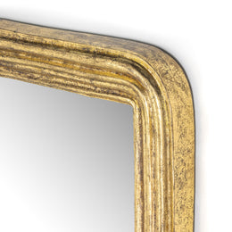 Vintage Louis Mirror-Antiqued Gold Leaf by Four Hands