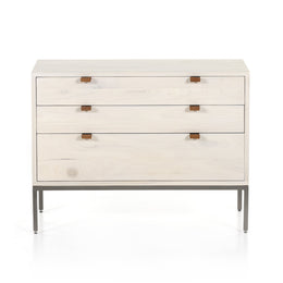 Trey Large Nightstand, Dove Poplar by Four Hands