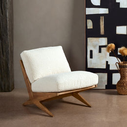 Bastian Chair-Sheepskin Natural