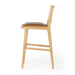 Sage Dining Stool-Natural Cane, Butterscotch by Four Hands