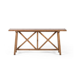 Trellis Console Table-Waxed Pine by Four Hands