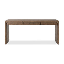 Henry Desk-Rustic Grey Veneer by Four Hands