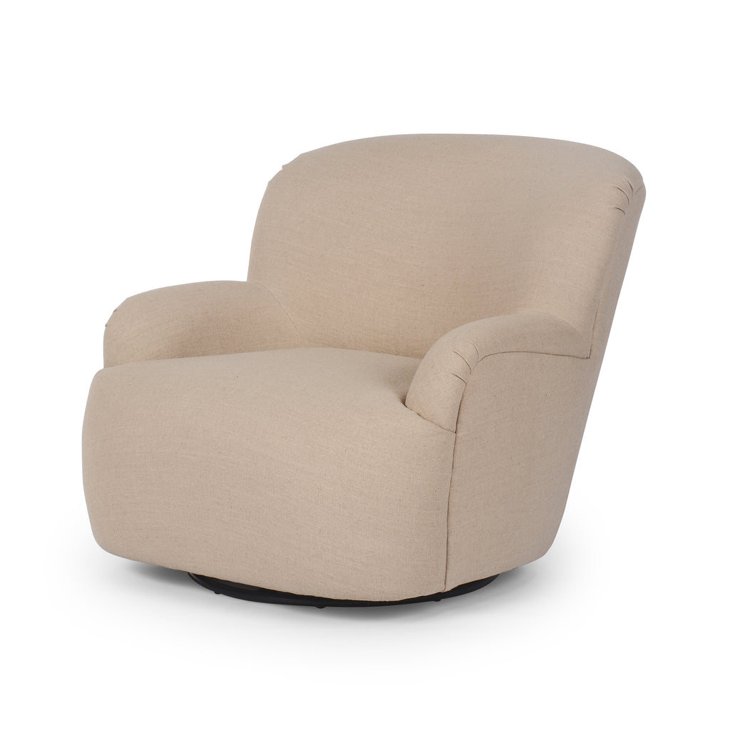 Kadon Swivel Chair-Antwerp Taupe