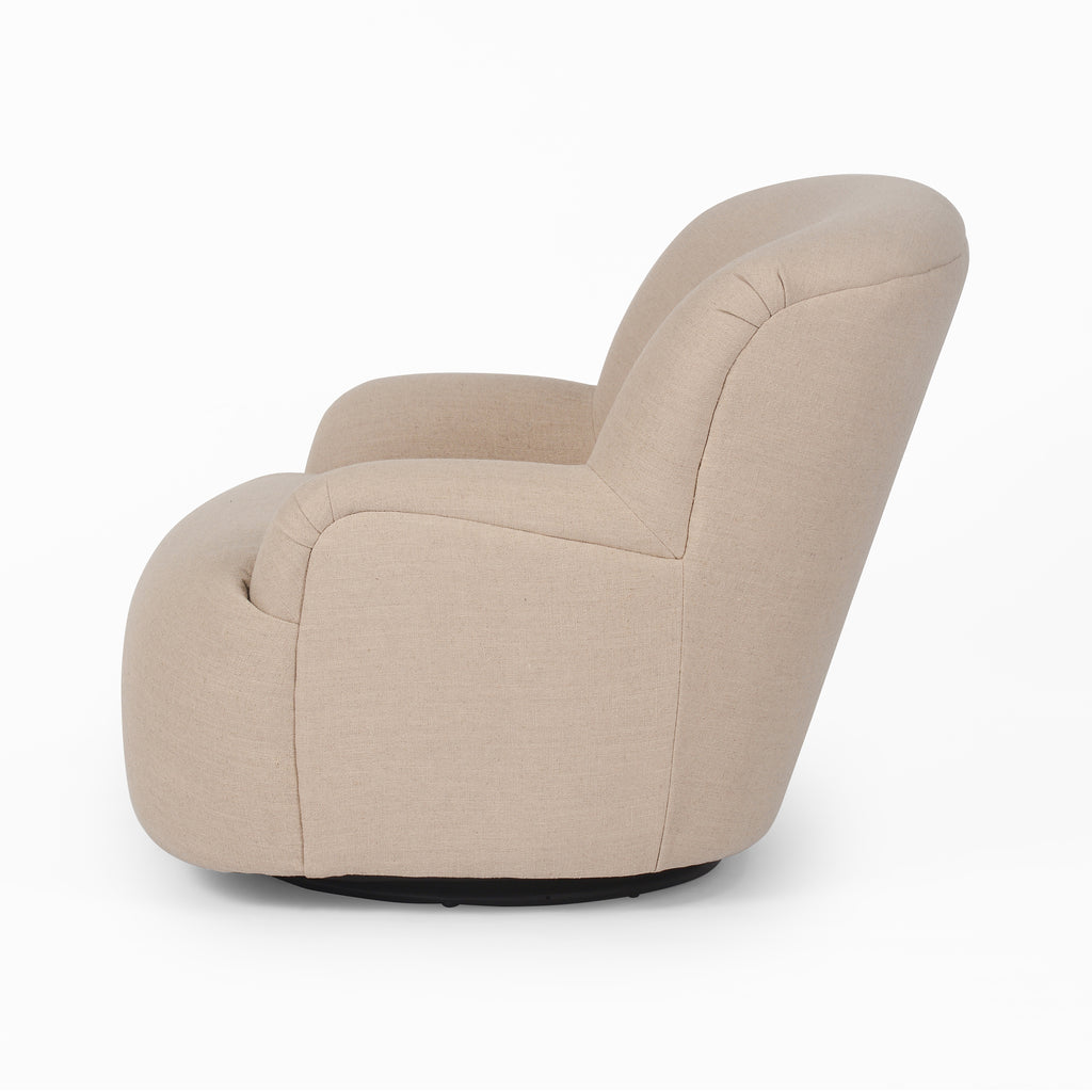 Kadon Swivel Chair-Antwerp Taupe