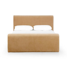 Mitchell Bed-King Size-Surrey Camel by Four Hands